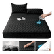 thumbnail image 1 of Cubre Colchón Impermeable Matrimonial Fundas Para Cama Xtellar negro, 1 of 4