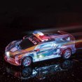 thumbnail image 3 of Coche De Policía Con Luz Led De Cristal, Coches De Carreras De Plástico Con Luz Y Música, Juguetes Educativos Para Niños, Modelo De Coche Deportivo Cateissary FN007452-02, 3 of 6