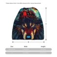 thumbnail image 3 of Disketp Mystic Wolf Dreamcatcher Slouchy Beanie Hip-Hop Soft Lightweight Running Beanie Adult Hats Chemo Cap for Men Women, 3 of 8