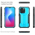 thumbnail image 3 of ExoGuard For iPhone 14 Pro Case, Phone Case with Screen Protector and Kickstand (Blue), 3 of 7