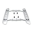thumbnail image 1 of Ounissouiy Pedales de aleación de colisión lateral para 1/10 Axial SCX10 Crawler RC, escalones laterales de Metal fáciles Kits de construcción modelo Plata, 1 of 6