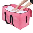 thumbnail image 4 of Unique Bargains 1 Pack Clothes Storage Bags Moving Bags Pink 27*14*15in, 4 of 7