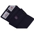 thumbnail image 4 of Mundi RFID File Master Clutch Organizer Womens Croco Purple Wallet, 4 of 6