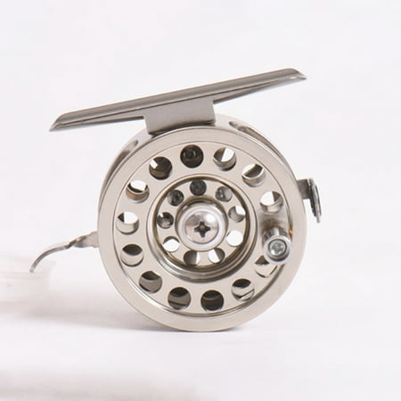 SPRING PARK D50/D60 Ultralight Right Hand Metal Fly Fishing Reel Front Wheel Saltwarter Freshwater Sea Ice Rock