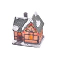 thumbnail image 2 of +Christmas Scene Village Figurine Collection for Table Sill Decoration Gold , StyleE, one Macarena Casa de miniaturas, 2 of 8