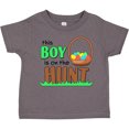 thumbnail image 3 of Inktastic This Boy is on the Hunt- Easter Eggs Boys Toddler T-Shirt, 3 of 5
