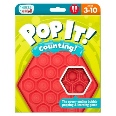 Chuckle & Roar Pop It! Counting Educational Travel Game