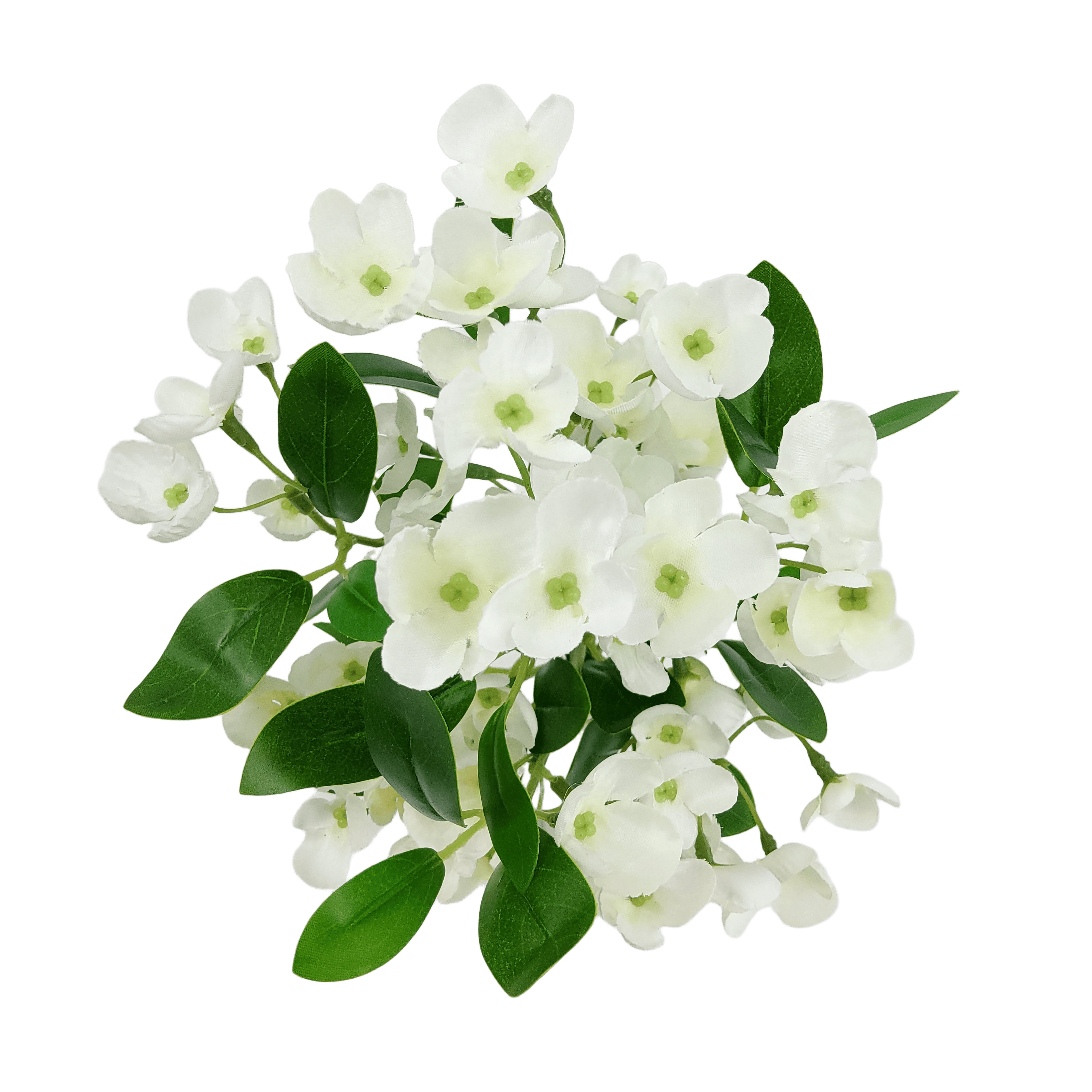 Mainstays 17in Indoor Artificial Wildflower Bundle, White Color