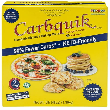 Carbquik Low-Carb, Keto-Friendly Biscuit and Baking Mix (3 lb)