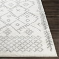 thumbnail image 3 of Surya Aliyah Shag ALH-2315 79 x 108" Rectangle Fabric Rug in Gray/Cream, 3 of 6