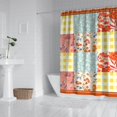 thumbnail image 2 of Pioneer Colorful Floral Shower Curtain for Bathroom Home Decor Bathtubs Waterproof Fabric Curtain with 12 Hooks 84x72in, 2 of 6