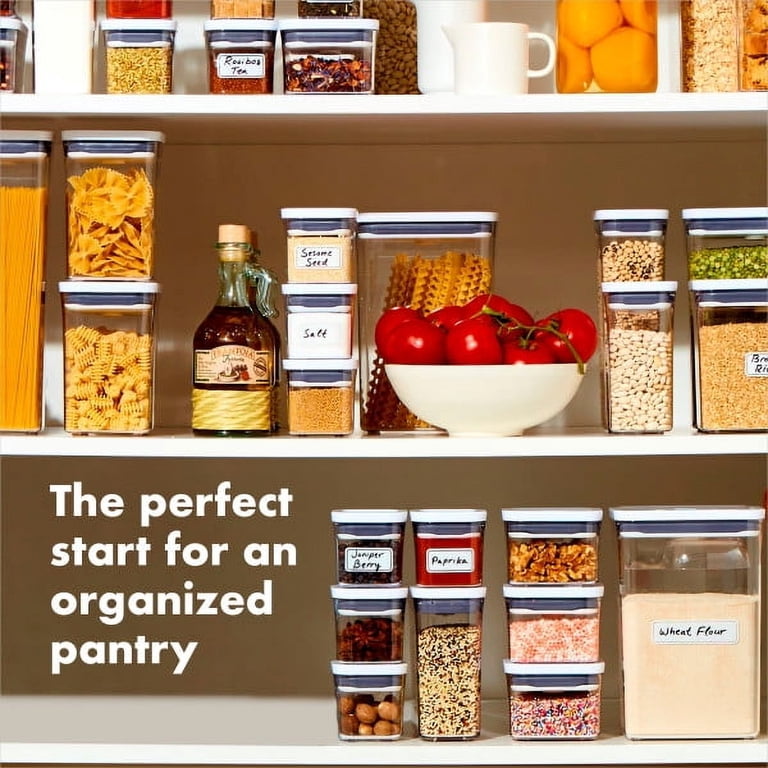 oxo オクソー　ポップコンテナ　5piece set OXO, Food Storage Container, White, 5-Piece Set with Airtight Seal