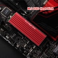 thumbnail image 1 of M.2 SSD Disipador de calor Disipador de calor NVME NGFF M.2 2280 SSD Disco duro Aluminio Calor, 1 of 6