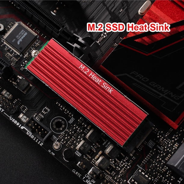 M.2 SSD Disipador de calor Disipador de calor NVME NGFF M.2 2280 SSD Disco duro Aluminio Calor