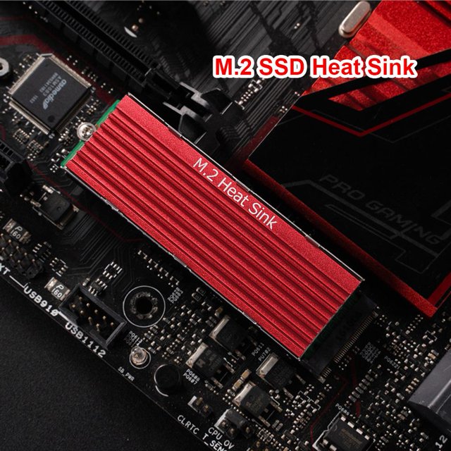 M.2 SSD Disipador de calor Disipador de calor NVME NGFF M.2 2280 SSD Disco duro Aluminio Calor