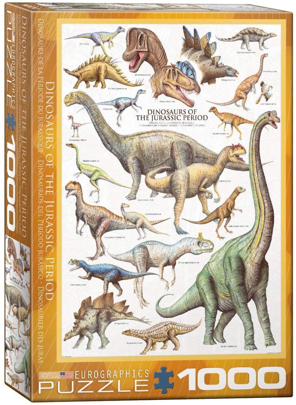 Puzzles for Adults 6000 Piece Strong Dinosaur Every Piece is Unique & Pieces Fit Together Perfectly