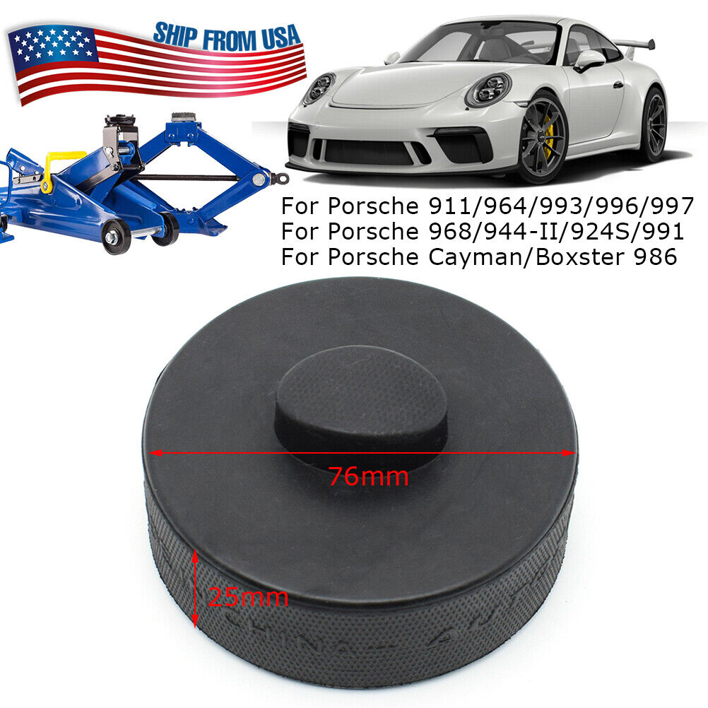 AUTOXBERT Car Rubber Jacking Point Jack Pad Adaptor for Porsche 911 996 997 991 Cayman Boxster