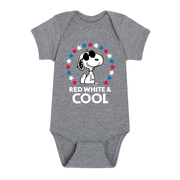 Peanuts - Red White & Cool - Infant One Piece