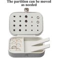 thumbnail image 4 of Jewellery Box Premium Jewellery Organiser Case Pu Leather Various Compartments HFW, 4 of 5