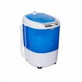thumbnail image 3 of 5.5 lbs Portable Semi Auto Electric Compact Laundry Washer with Durable Design, Energy Saving & Rotary Controller for Home, Apartment, RV Small Space, Blue, 3 of 10