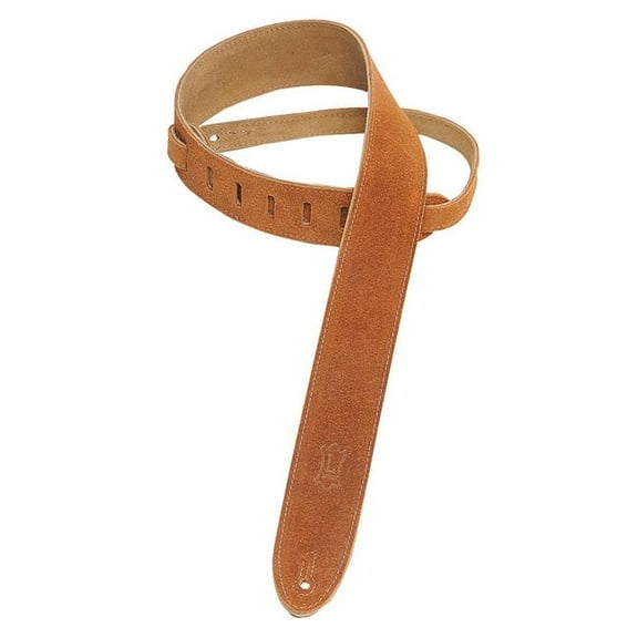Suede Guitar Strap - Honey