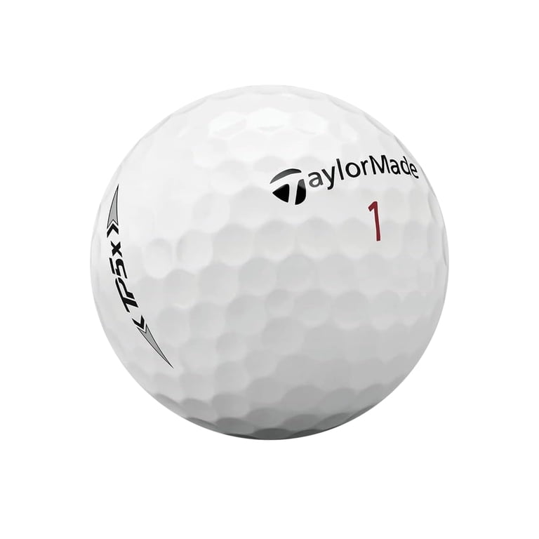 TaylorMade TP5X Urethane Golf Balls, 12 Pack, White, 5-Layer