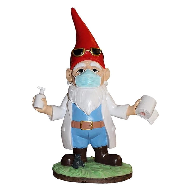 Estatua De Enano De Jardín, Adornos De Resina Para Manualidades De Enanos De Hadas Para Decoración De Interiores Y Exteriores sonducket HA036675-00