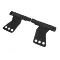 thumbnail image 4 of 2 protectores de palma para gimnasia, de piel sintética, con agarre de tres dedos para dominadas y levantamiento de pesas, color negro., 4 of 14