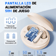 thumbnail image 4 of Audífonos in-ear inalámbricos Portatiles color champagne, 4 of 5