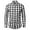 Black, variant on Aimik Hanes Up to 65% off Clearance Men's Casual Plaid Dress Shirt Checkered Button Down Shirts Long Sleeve Classical Shirt-Green S