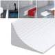 thumbnail image 4 of KDJ Flexible Silicone Water Barrier Strip for Countertop Shower Bathroom Kitchen Waterstop 150cm White, 4 of 4
