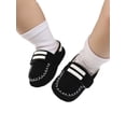 thumbnail image 5 of Seyurigaoka Baby Crib Shoes Anti-Slip PU Leather Moccasins Infant Pre Walkers, 5 of 10
