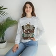 thumbnail image 6 of Funny Teacher Back to School Sweatshirt, Half Coffee Half Teacher, 6 of 6