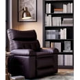 thumbnail image 4 of 27" Oversized Massage Recliner Chair with Vibrating & Heating, PU Leather, 4 of 7