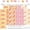 Pink, variant on Flip Classroom Calendar Set with Adjustable Holder,,Daisy | Classroom Decorations, 54 Date Cards, Adjustable Holder, Sturdy Cardboard, Elementary Teacher Bulletin Board Decors