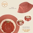 thumbnail image 2 of Sombrero de verano caliente – Sombrero de sol de algodón de moda para playa, golf, pesca – Boonie divertido de vacaciones al aire libre para hombres y mujeres, 2 of 5