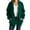 Green, variant on Kilaqueen Women Plaid Hooded Jackets Drawstring Fall Sherpa Shackets Long Sleeve Zip Up Fuzzy Fleece Shirts Winter Coats with Pockets