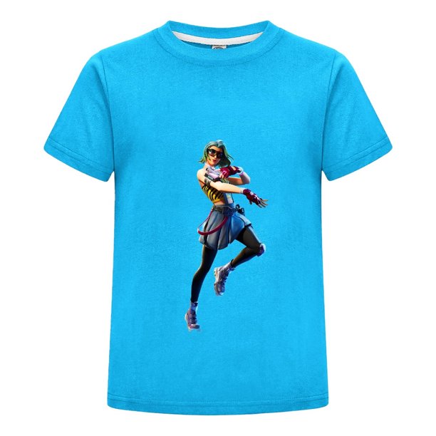 Camiseta NTONGSHANBB para Niños, Ropa de Algodón con Personajes, Estilo Gamer Casual