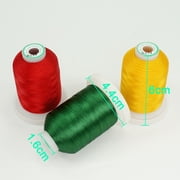 New brothread 32 Spools Polyester Embroidery Machine Thread Kit 1000M (1100Y) Assortment1