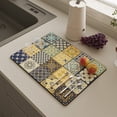 thumbnail image 3 of Escurridor de platos de cocina, alfombrilla absorbente para secado de vajilla, Mantel Individual, Protector de encimera, Tapis de cocina, 3 of 4