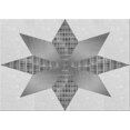 thumbnail image 1 of Ahgly Company Machine Washable Indoor Rectangle Transitional Gunmetal Gray Area Rugs, 6' x 9', 1 of 7