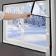 thumbnail image 2 of Aislamiento para ventanas en invierno Plástico para ventanas en invierno Aislamiento térmico para ventanas Kit de acondicionamiento de ventanas para el invierno Cortinas a prueba de viento y heladas, 2 of 4