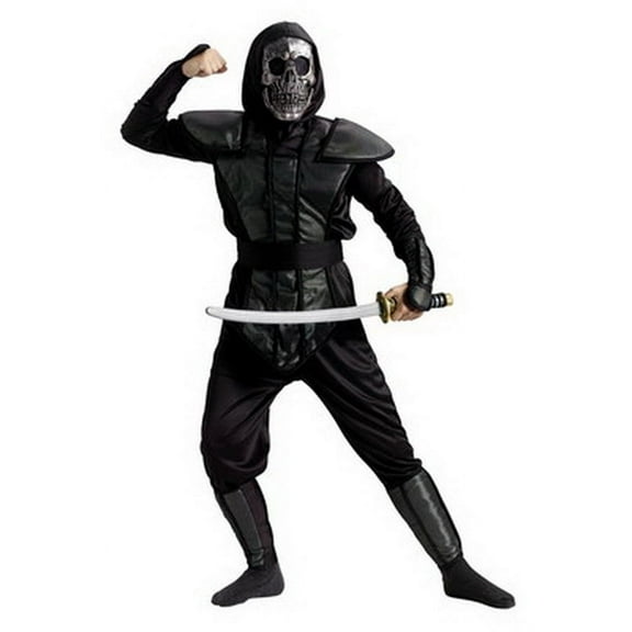 Fun World FW130412LG Boy's Ninja Master Costume - Large