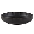 thumbnail image 4 of Beautiful Scallop Set of 4 Stoneware Pasta Bowl Black by Drew Barrymore, 4 of 9