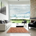 thumbnail image 6 of Ahgly Company Indoor Round Abstract Red Abstract Area Rugs, 6' Round, 6 of 6
