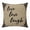 Dark Brown, variant on Throw Pillow Covers, Farmhouse 24x24 Pillow Covers for Couch/Sofa/Bed, Retro Rustic Classic Black Flower Pattern Brown Decorative Square Linen Cushion Pillowcase for Home Decor