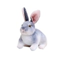 thumbnail image 2 of HILABEE Realistic Bunny Stuffed Toy Gift Sofa Pillow Adorable Rabbir Stuffed Doll Grey B, 2 of 9