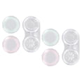 thumbnail image 1 of Contact Lens Case Kit, Easy Open Portable Size Contact Lens Holder Kit L R Marks With Small Tweezers For Travel Use, 1 of 8