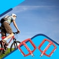 thumbnail image 2 of Soidarity ZTTO JT04 1 par de pedales planos de bicicleta de aleación 32 picos pedales de ciclismo al aire libre de color sólido antideslizantes que Bicicletas eléctricas Rojo Soidarity OD002849-02B, 2 of 6