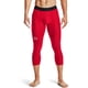 thumbnail image 1 of Leggins Under Armour Armour HeatGear 3/4 para hombre rojo/blanco, 1 of 4